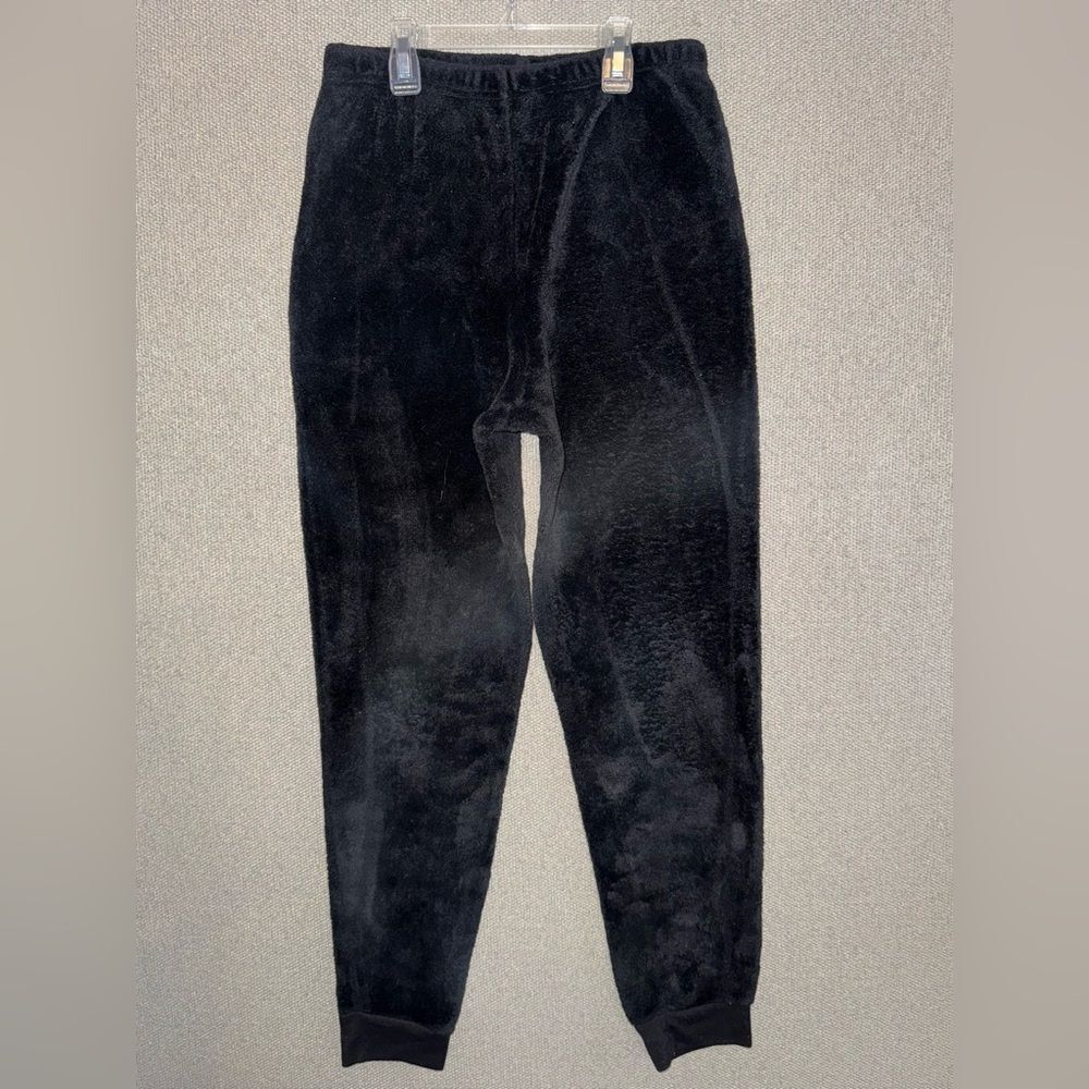 Wonder Nation size XL 14 Black Plush Joggers